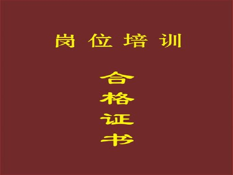 定制证书定制 定制证书定制-红金大气喜庆风